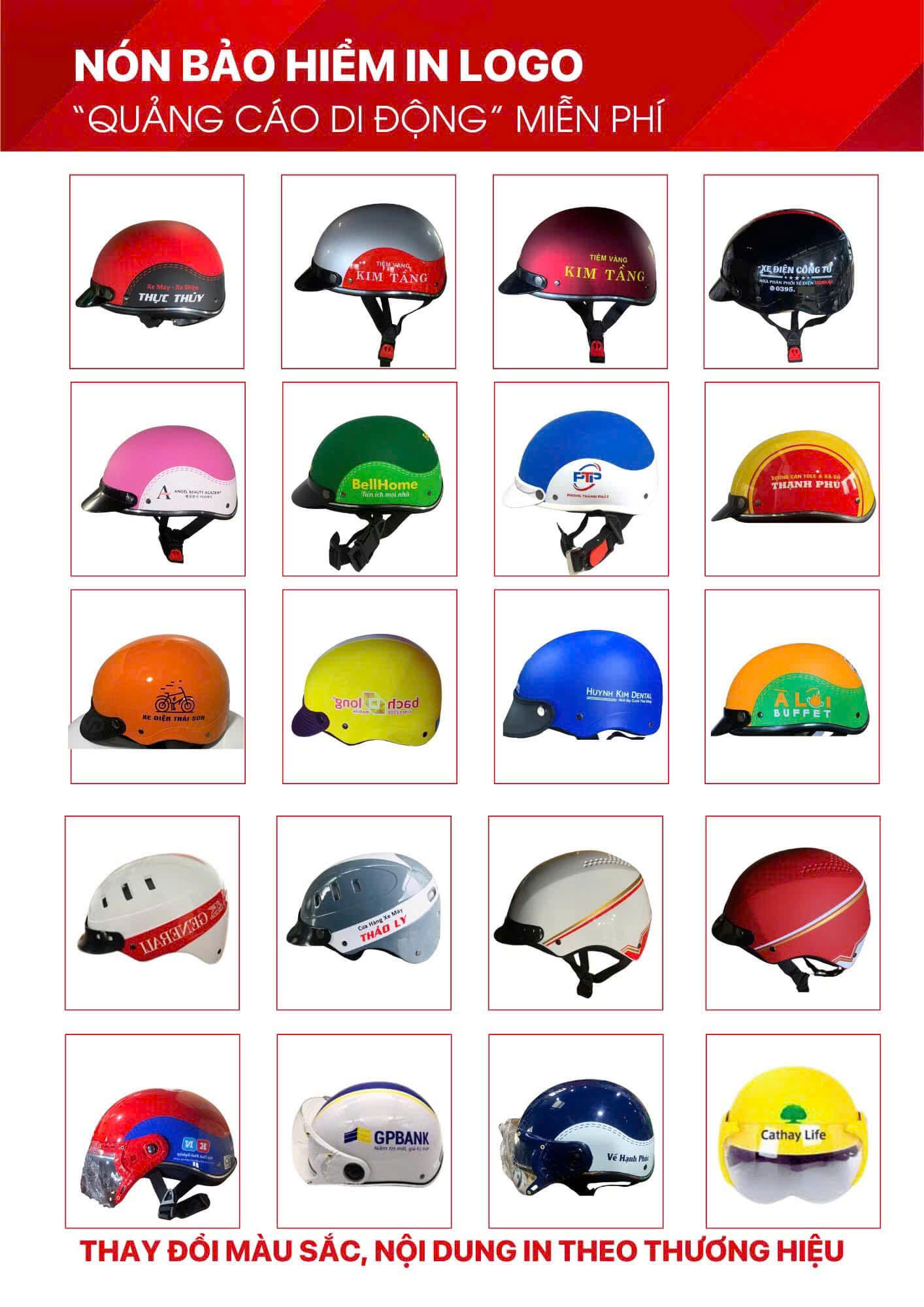 NÓN BẢO HIỂM IN LOGO 1