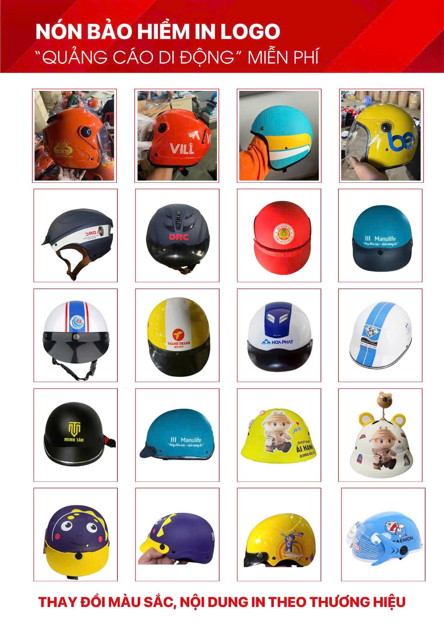 NÓN BẢO HIỂM IN LOGO 2